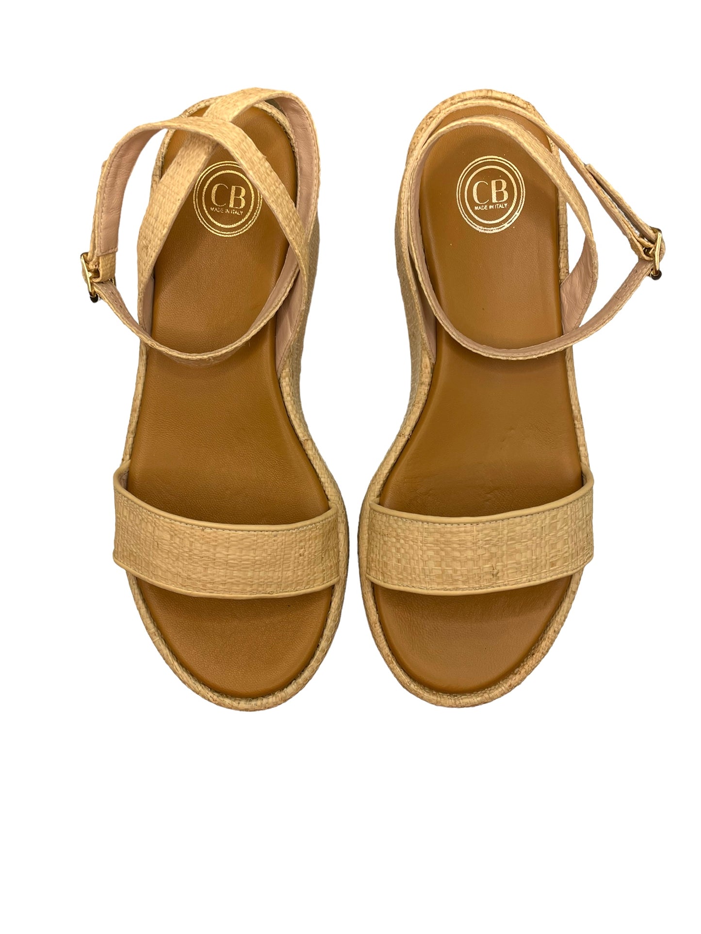 Amalfi Raffia Wedge