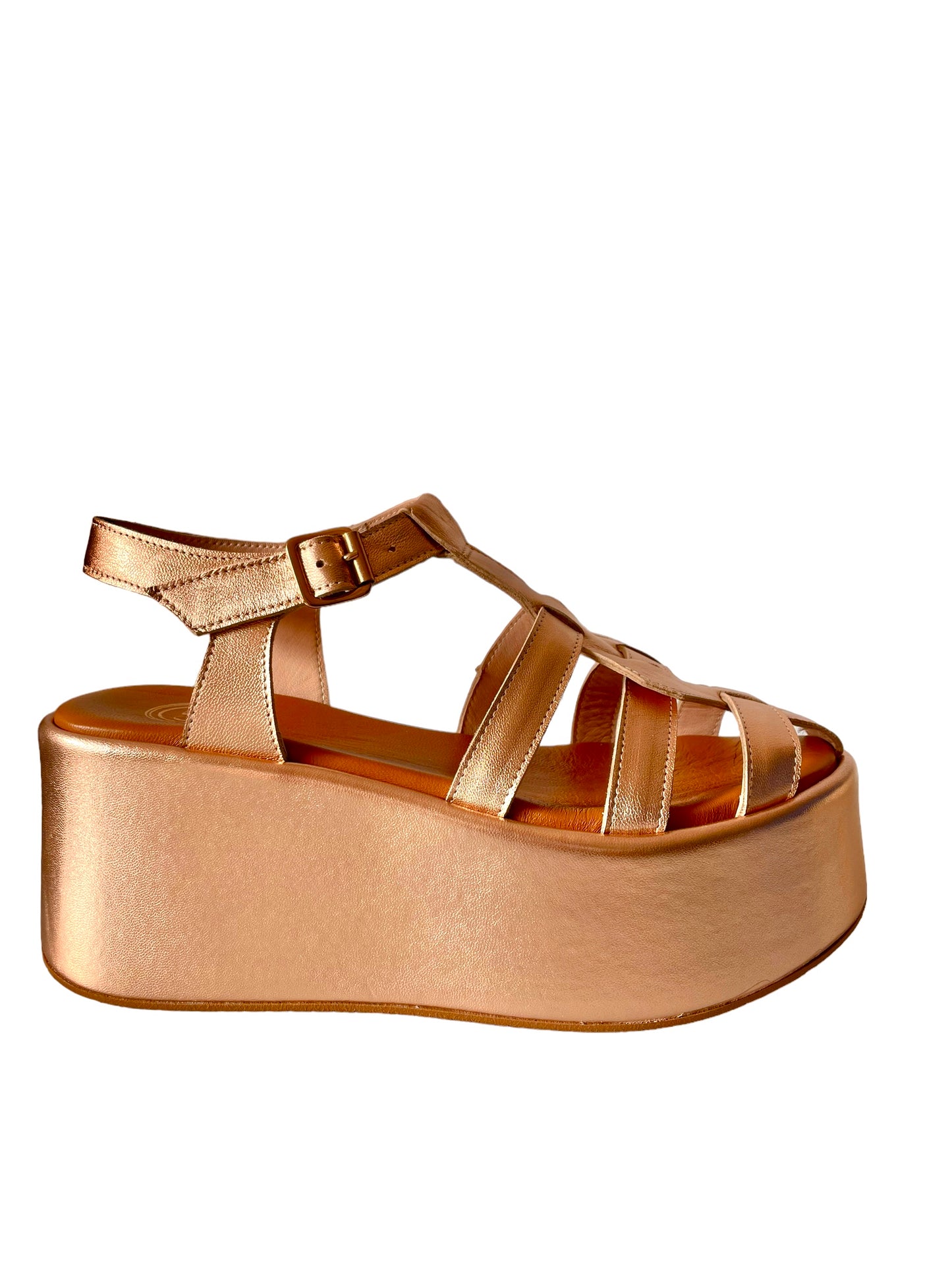 Como Pink Gold Wedge