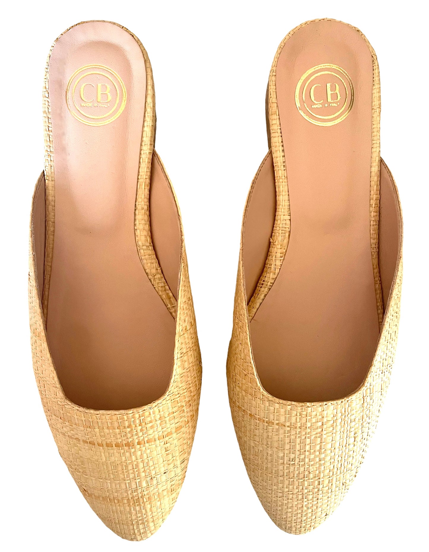 Florence Raffia Mule