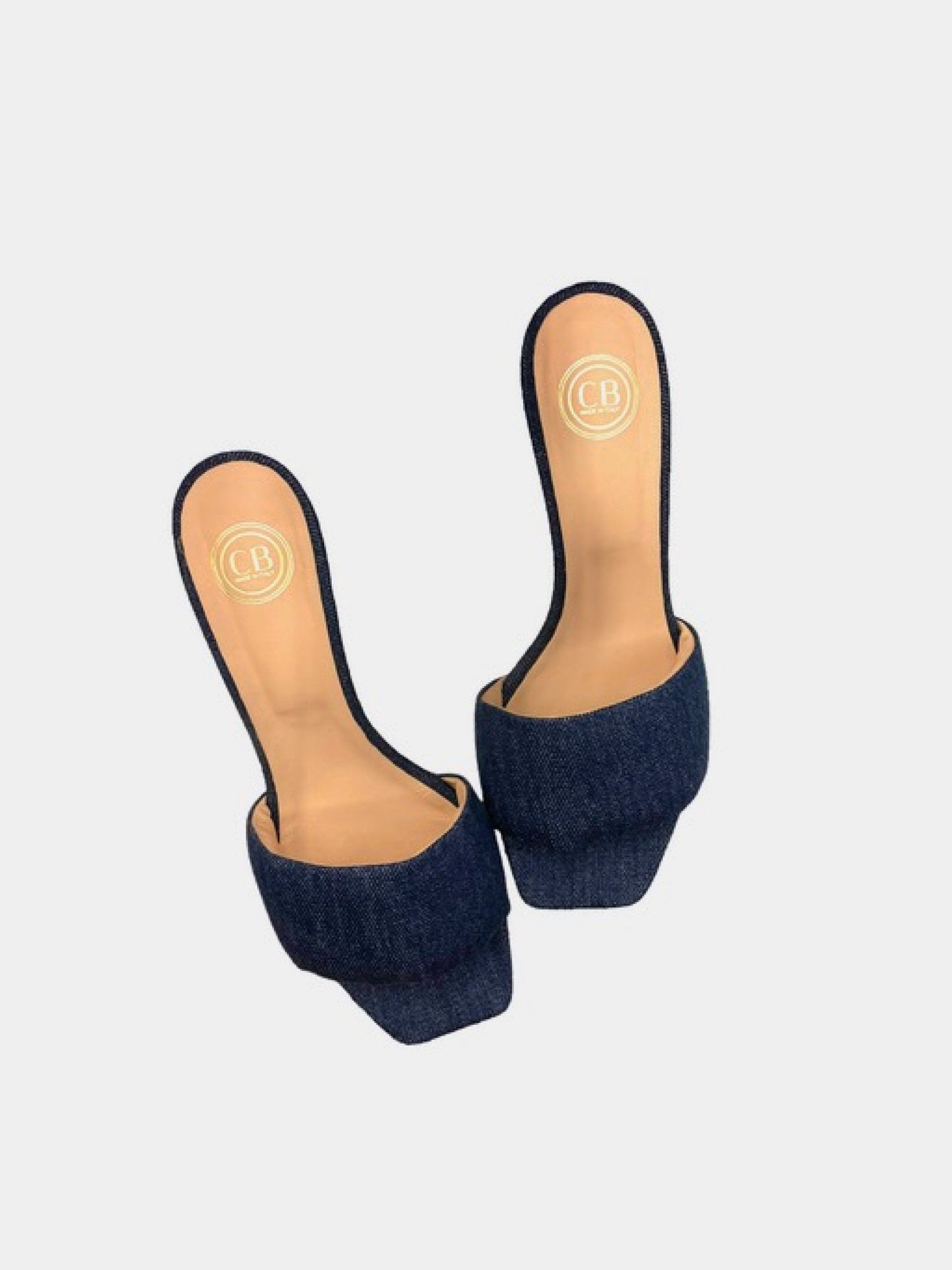 Positano Denim Mule