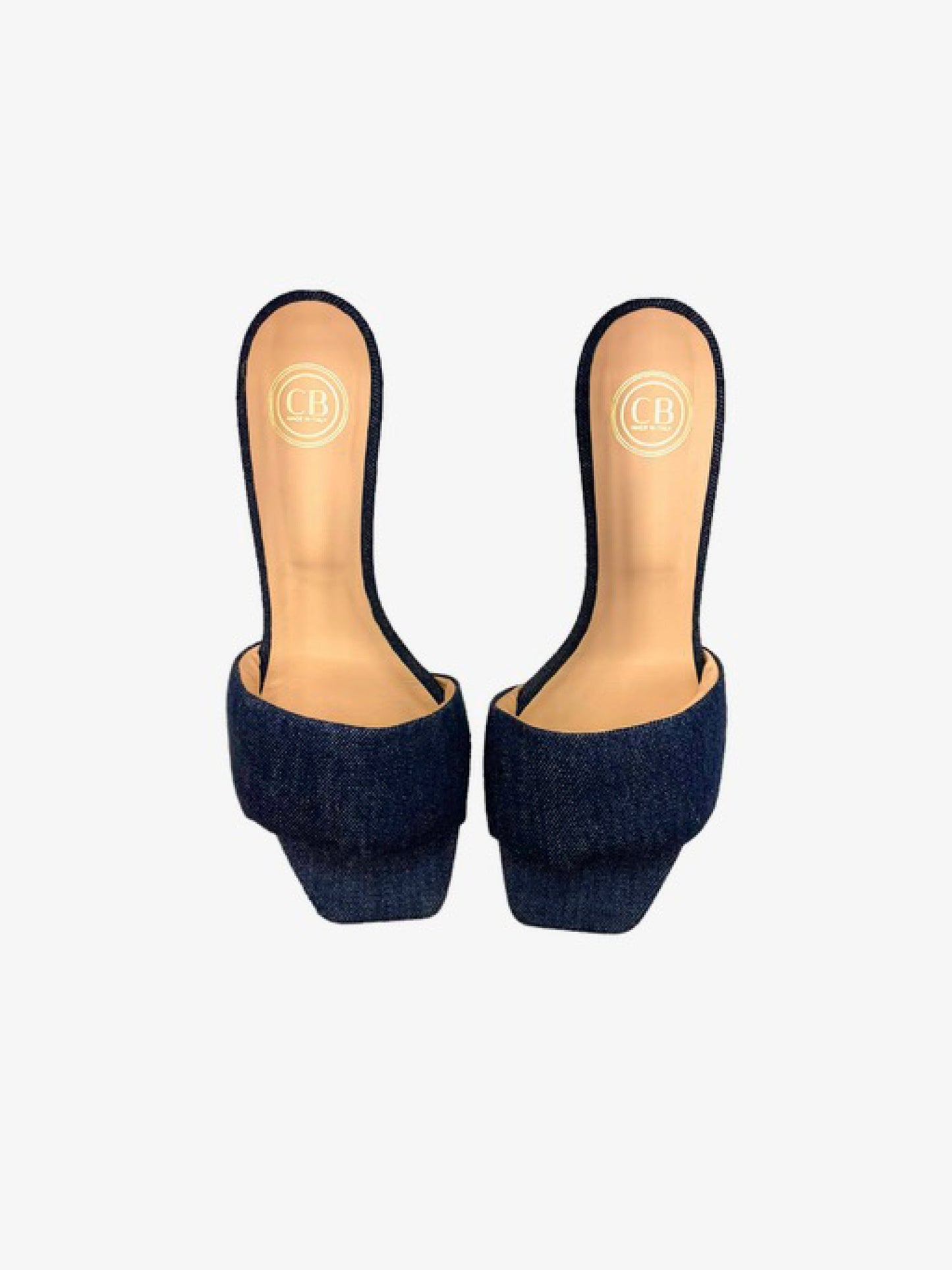 Positano Denim Mule